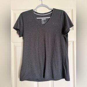Nike Women's Short-Sleeve V-Neck Tee - Charcoal
